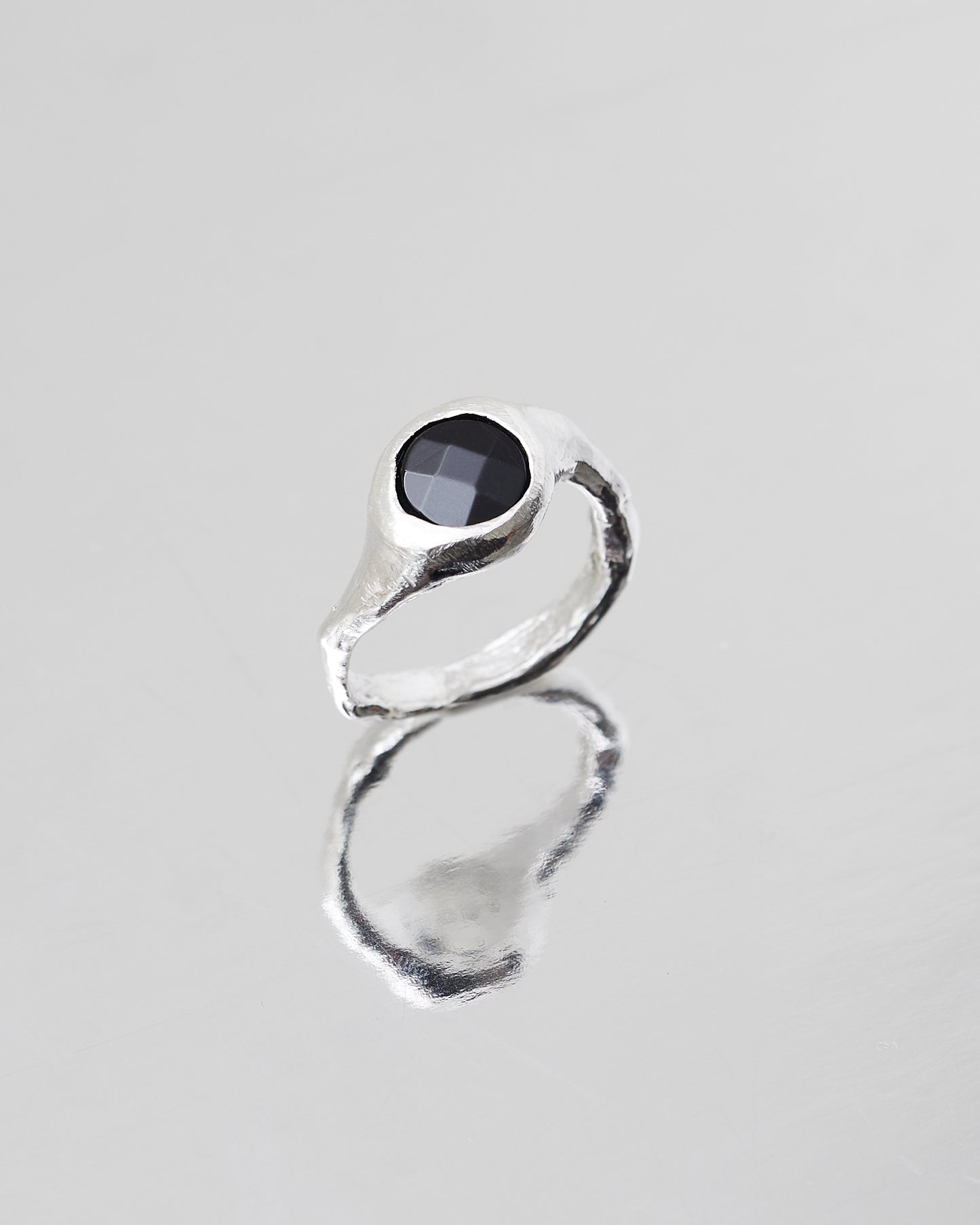 Anillo fluir ónix